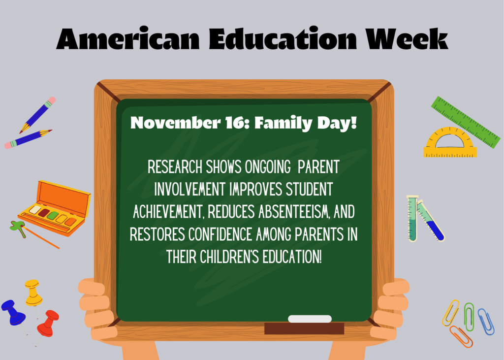 American Education Week - Family Day