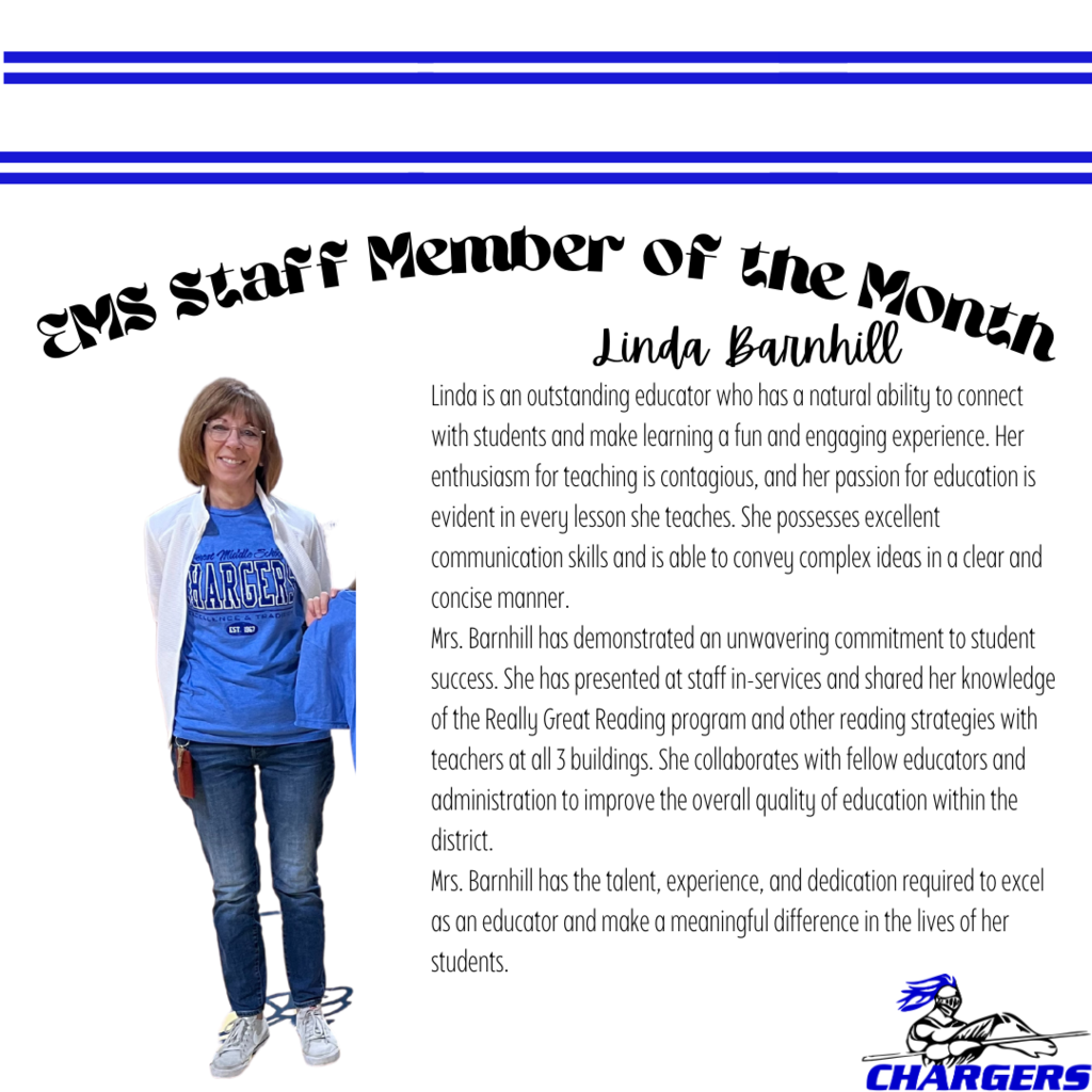 EMS Staff Member of the Month