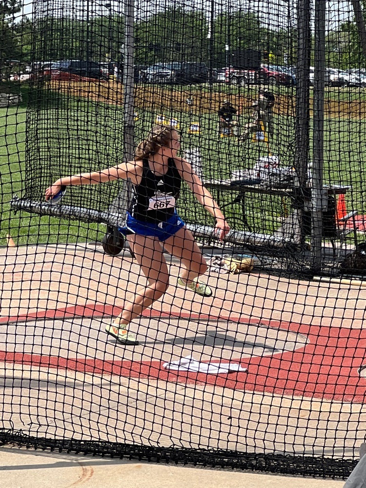 Carly throws 114’5"